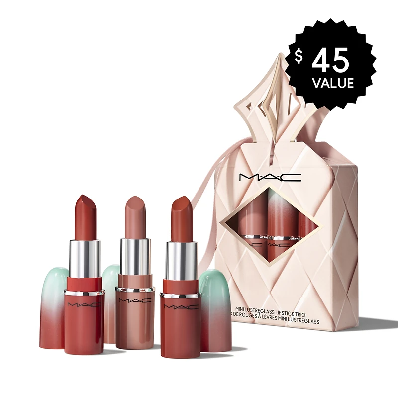 Wildest Gleams Mini Lustreglass Lip Trio