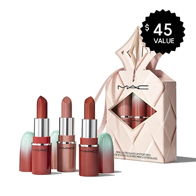 Wildest Gleams Mini Lustreglass Lip Trio