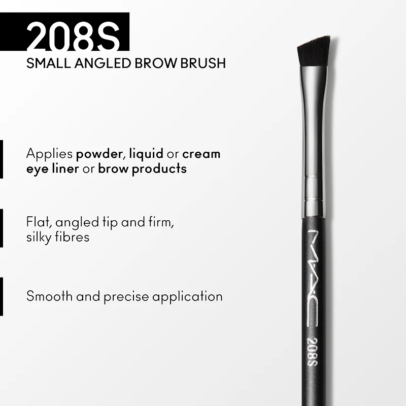208 Synthetic Angled Brow Brush