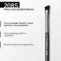 208 Synthetic Angled Brow Brush