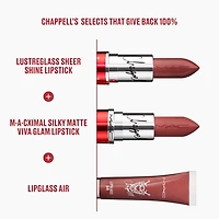 M·A·Cximal Silky Matte Viva Glam Lipstick In UnNatural Red Head