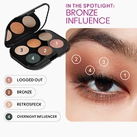 Connect In Colour Eye Shadow Palette: Bronze Influence