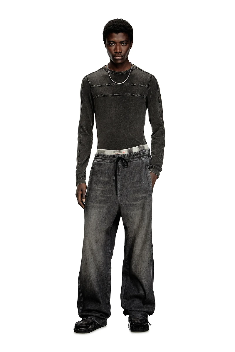 Relaxed D-Martyans Track Denim 09L77