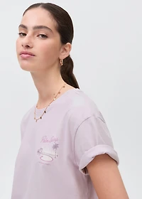 Short-sleeved printed t-shirt