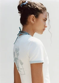 Short-sleeved printed t-shirt