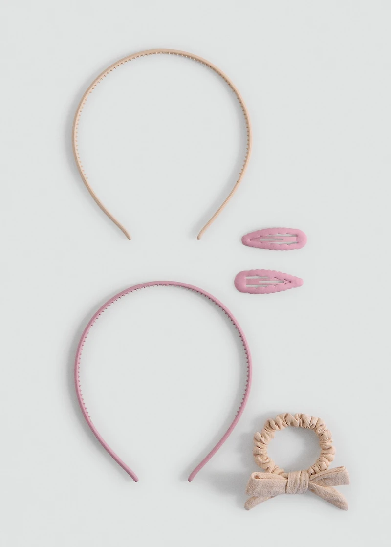 Hheadband and clips pack