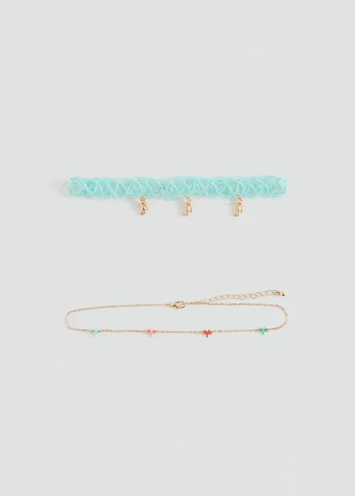 Combined necklace pack