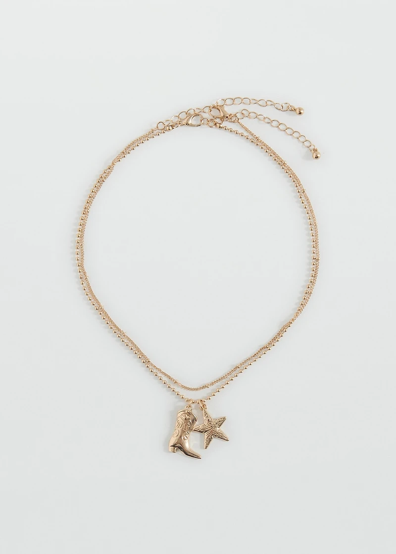 Combined necklace pack