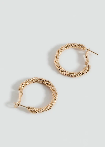 Hoop earrings