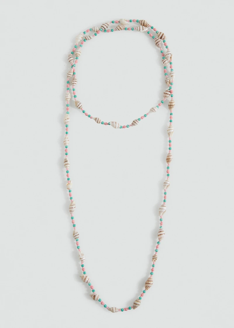 Long triple necklace