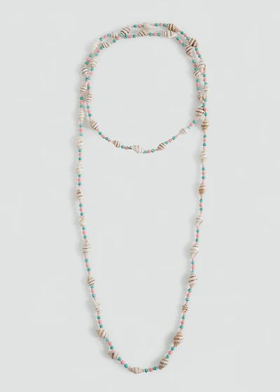 Long triple necklace