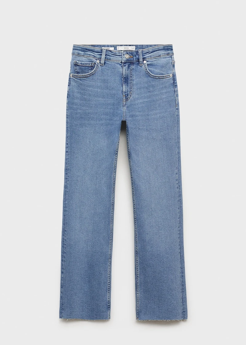 Sienna flared cropped jeans