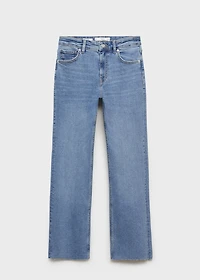 Sienna flared cropped jeans