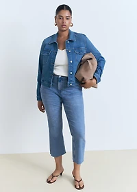 Sienna flared cropped jeans