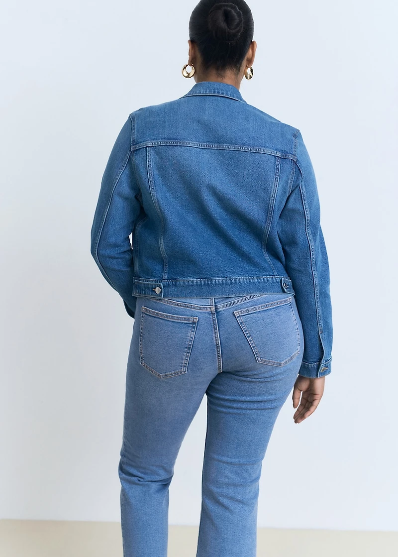 Sienna flared cropped jeans