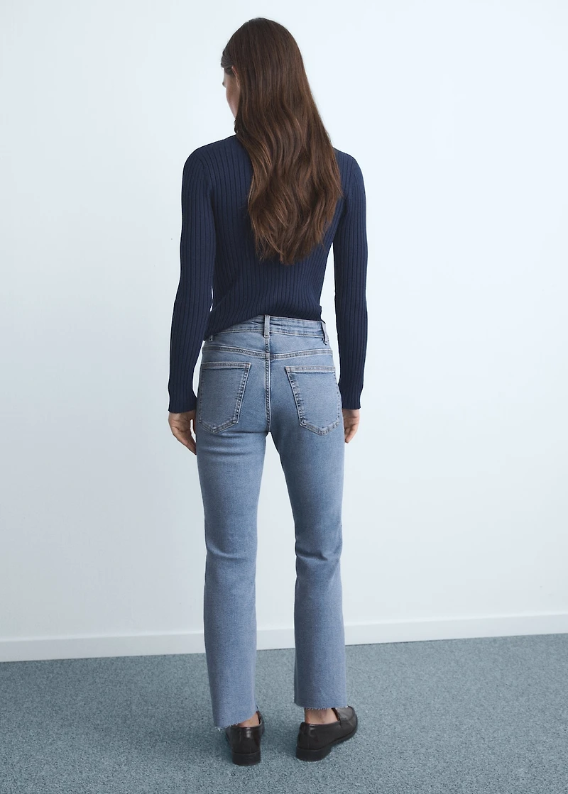 Sienna flared cropped jeans