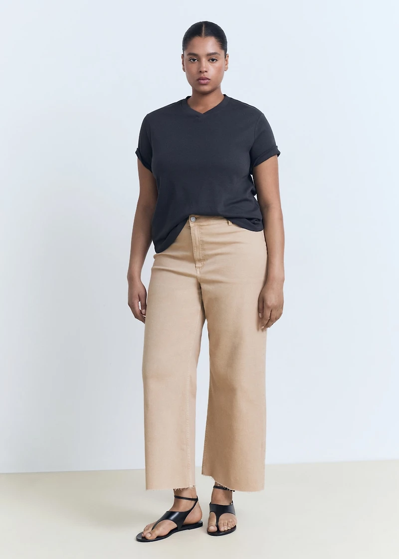 Catherin culotte high-rise jeans