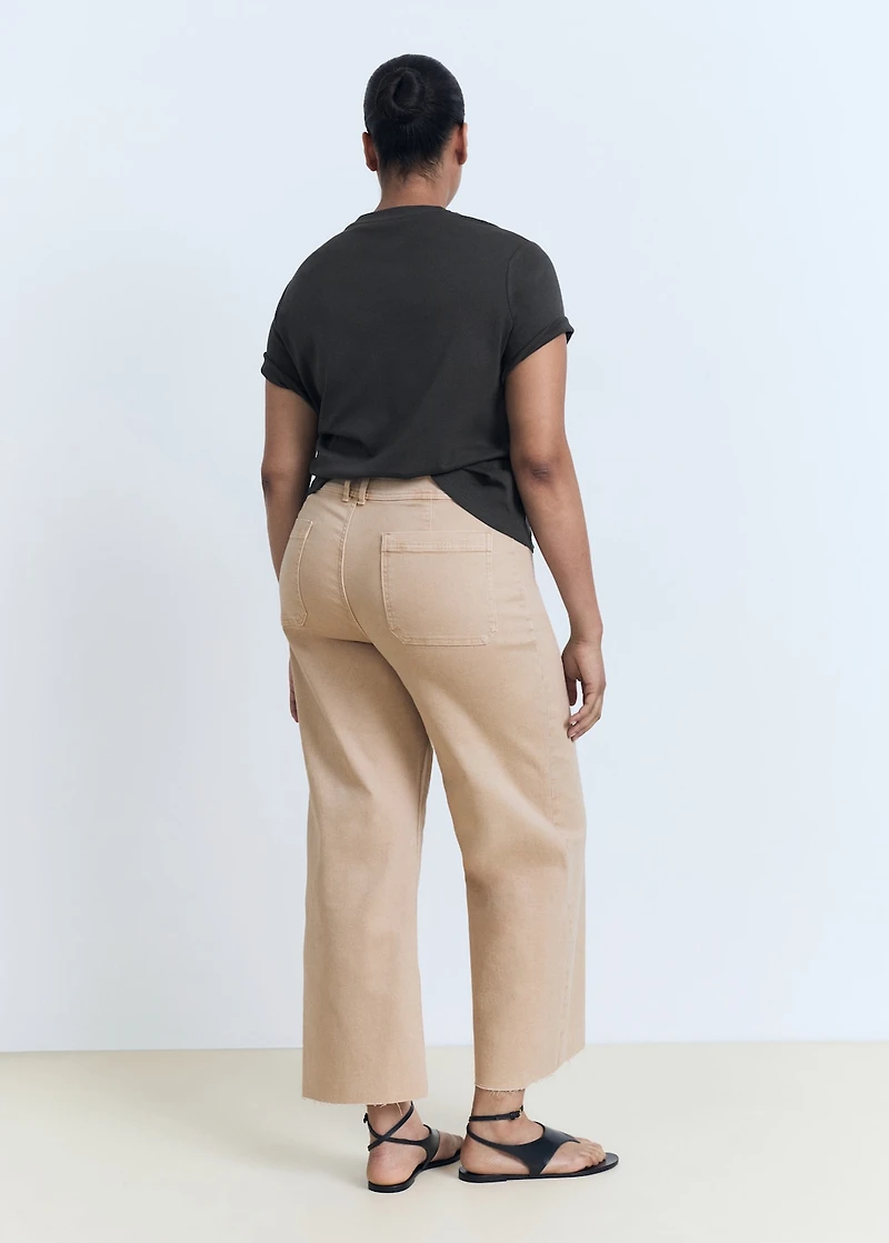 Catherin culotte high-rise jeans