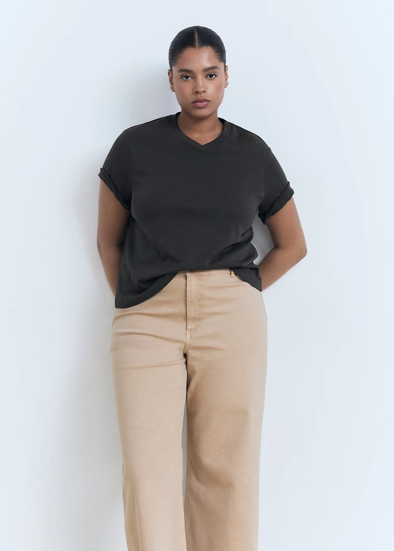 Catherin culotte high-rise jeans