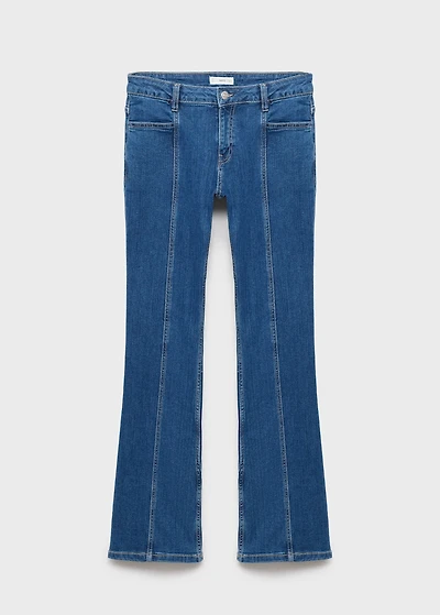 Flared jeans with stars