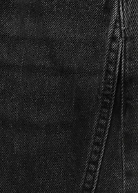 Wide leg jeans with seam detail