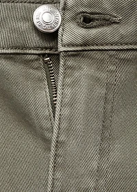 Studded culotte jeans