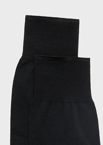 Pack of 2 long cotton socks