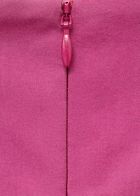 Strapless midi-dress