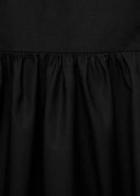 Halter dress with crossed back