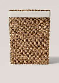 Large seagrass laundry basket