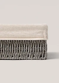 Medium rectangular paper basket