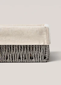 Large rectangular paper basket