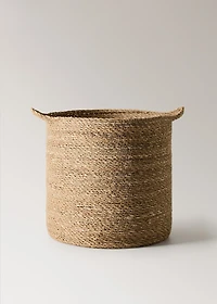 seagrass basket with handles