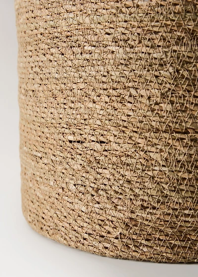 seagrass basket with handles