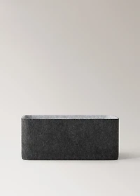 Medium felt box with handles