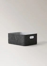 Medium felt box with handles