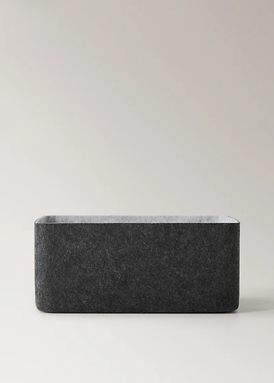 Large felt box with handles