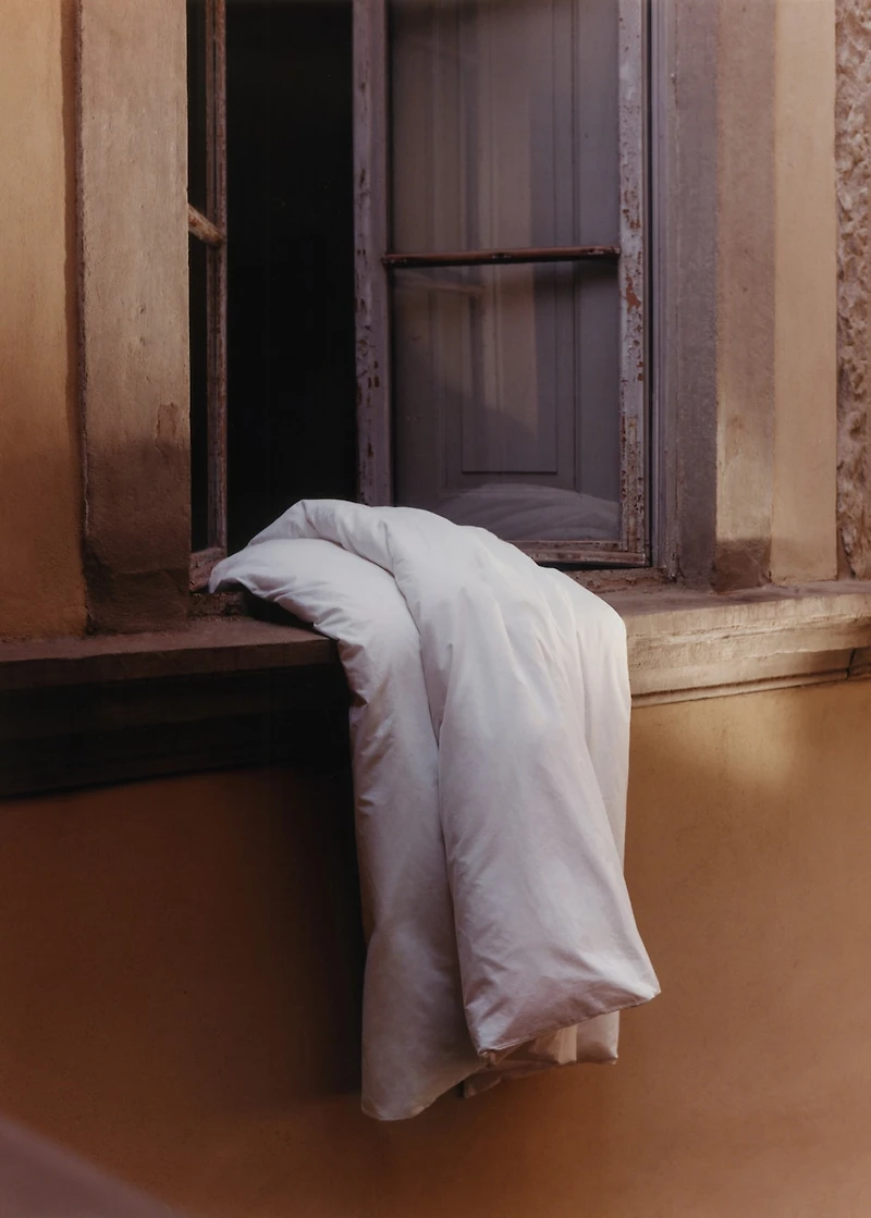 500-thread cotton percale duvet cover for 150/160cm bed