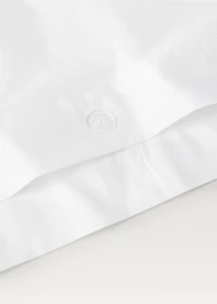 500-thread cotton percale duvet cover for 180/200cm bed