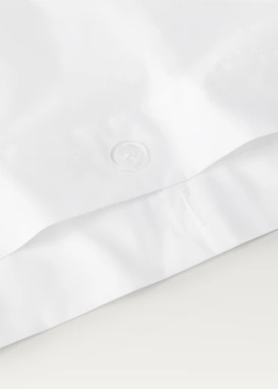 500-thread cotton percale duvet cover for 90 cm bed