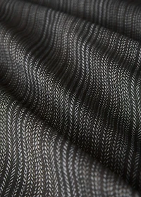 Percale cotton tailored-print duvet cover for 180/200 cm bed