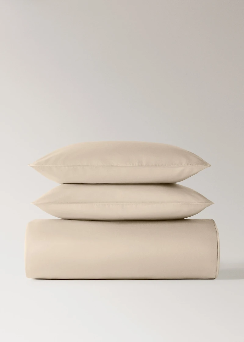 600-thread satin cotton duvet cover for 200 cm bed