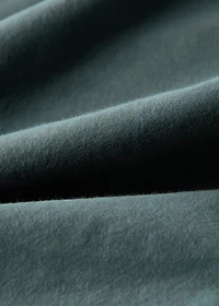 Washed-cotton duvet cover for 180/200 cm bed