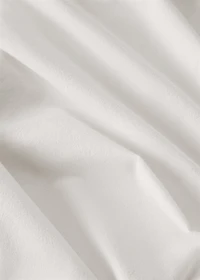 Percale cotton duvet cover with chiffon ruffle for cm bed