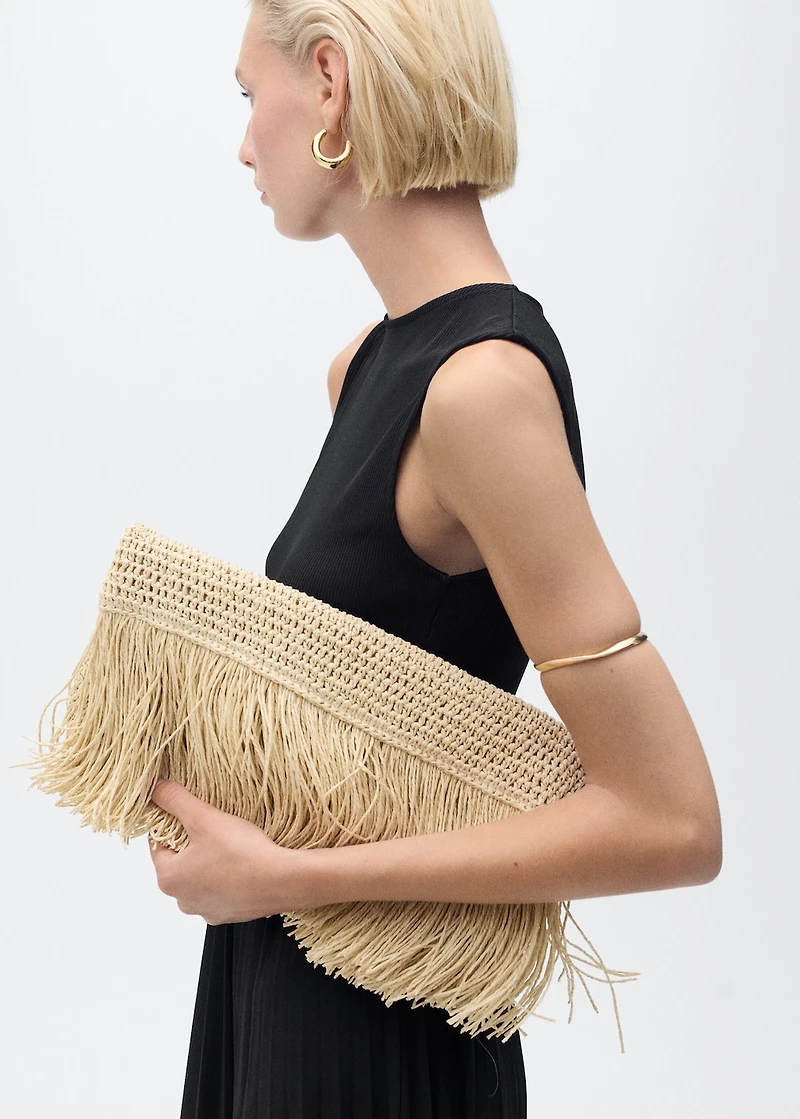 Combined pleated dress