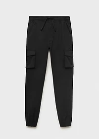 Cargo joggers with drawstring