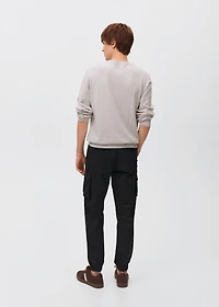 Cargo joggers with drawstring