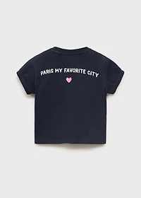 Message heart T-shirt