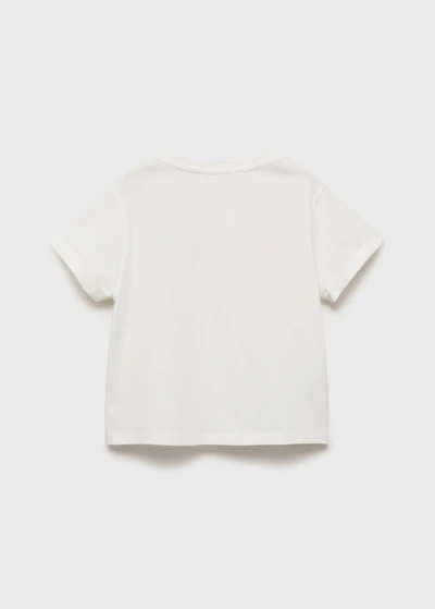 Embroidered cotton T-shirt