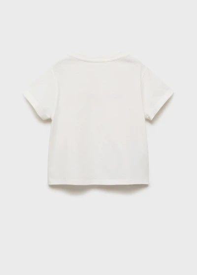 Embroidered cotton T-shirt